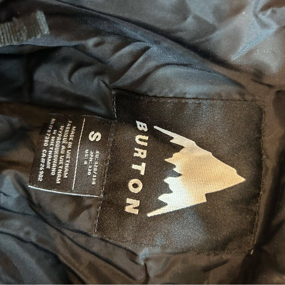 Burton Black Quilted Jacket